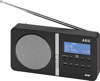 Радиоприемник AEG DAB 4138 Черный цифоровой, FM+DAB