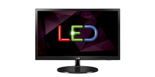 Монитор LG 23EN43T-B 23" 16:9 TN LED 1920x1080 5мс 5000000:1 170/160 250cкд/м2 DVI-D D-sub Black