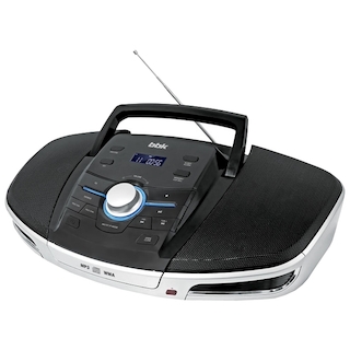 Аудиомагнитола BBK BX900U черный металлик