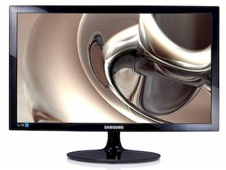 Монитор Samsung 23.6" S24D300HL Red-Black FullHD LED (2GTG)ms 16:9 HDMI 250cd (RUS)
