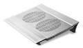 Подставка для ноутбука Deepcool N8 17" 380x278x55mm 25dB 4xUSB 1244g Silver aluminum