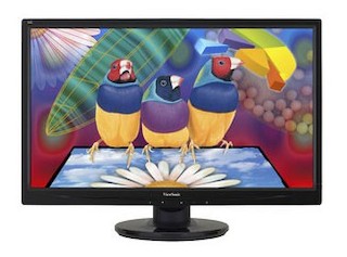 Монитор ViewSonic 19.5" VA2046a-LED Glossy-Black TN LED 5ms 16:9 10M:1 200cd