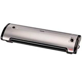 Ламинатор Hama H-50047 KHL36 A3 до 338 мм горячее и хол ламинирование 2 вала до 125 мкм черн/серебр