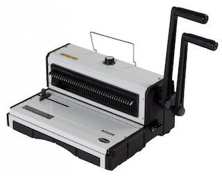 Переплетчик Office Kit B3420R A4/перф.20л.сшив./макс.120л./метал.пруж. (5.5-14.3мм) шаг 3:1, 40 отве