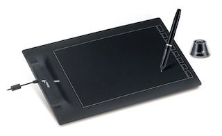 Планшет для рисования Genius G-Pen F610E black 6x10" беспроводное перо