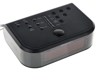 Радиобудильник Rolsen CR-112 черный