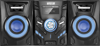 Микросистема DVD Mystery MMK-925U черный bluetooth