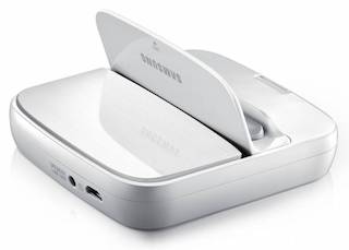 Настольное з/у Samsung для universal Универсальная настольная док-станция для смартфонов, белая (EDD-D200WEGSTD)