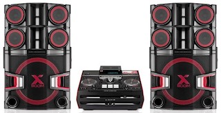 Микросистема DVD LG CM9940 черный (новинка 2014!) 2xUSB Аудио вход(3.5mm) микр.вход (6.3мм) LED