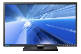 Монитор Samsung 24" S24C650BW Black PLS LED 5ms 16:9 DVI HAS Pivot 250cd