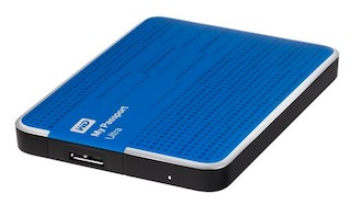 Жесткий диск WD Original USB 3.0 2Tb WDBBUZ0020BBL-EEUE My Passport Ultra (5400rpm) 2.5" синий