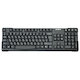 Клавиатура A4 KR-750B-USB, черный, закругленные клавиши, USB