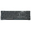 Клавиатура A4 KR-750B-USB, черный, закругленные клавиши, USB