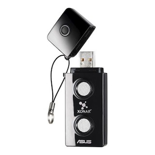 Звуковая карта Asus USB Xonar U3 (C-Media CM6400 Nitrogen D2) 2.1 (5.1 digital S/PDIF out Dolby Digi