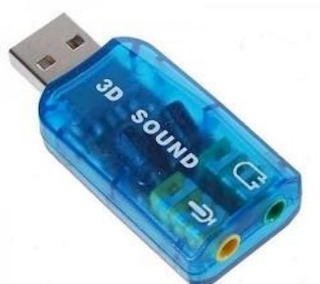Звуковая карта USB TRUA3D (C-Media CM108) 2.0 channel out 44-48KHz (5.1 virtual channel) RTL