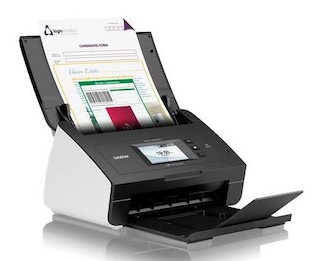 Сканер Brother ADS-2600W сетевой (ADS2600WR1)