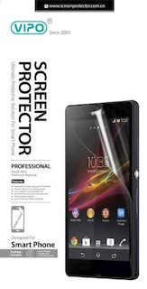 Защитная плёнка Vipo для Sony Xperia Z2 прозрачный anti-smudge