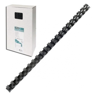 Пружина пластиковая Fellowes 10 мм (на   41 - 55 листов) (100шт) черный (FS-53461)