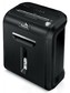 Шредер Fellowes PowerShred PS-63t (секр. 2, 5.8мм, 10 лиcт, 23 литр. Уничт. скобы, пл.карты,скрепки)