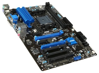 Материнская плата MSI A88X-G41 PC MATE Socket-FM2+ AMD A88X DDR3 ATX AC`97 8ch(7.1) GbLAN SATA3 RAID VGA+DVI+HDMI+DP
