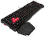 Клавиатура A4 Bloody B540 черный USB Gamer LED