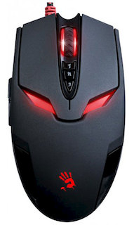 Мышь A4 Bloody V4M черный 3200 USB игровая (7кнопок)