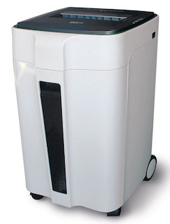 Шредер Office Kit S140 3.9х30 (секр.3/P-4)/фр3.9х30мм/12лист/20лтр/Уничт:скрепки, скобы, пл.карты мо