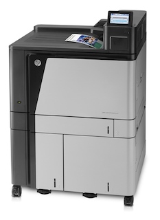 Принтер Лазерный цветной HP Color LaserJet Enterprise M855x+ NFC/беспроводная печать (D7P73A) A3 Dup