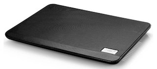 Подставка для ноутбука Deepcool N17 BLACK 14" 330x250x25mm 21dB 1xUSB 465g Black