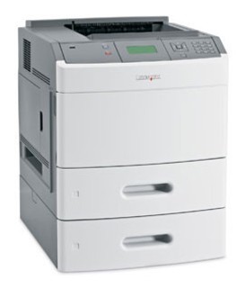 Принтер Lexmark лазерный T652dtn 48 стр/мин дуплекс, сетевая карта, доп. лоток (30G0239)