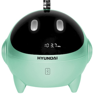 Радиоприемник Hyundai H-1634UB Белый/Голубой