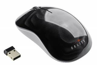 Беспроводная мышь Oklick 385MW 3D серый Беспроводная (1000dpi) USB