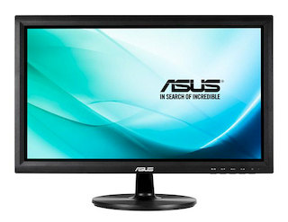 Монитор Asus 20" VT207N Black TN LED 14ms 16:9 DVI 100M:1 250cd USB Touch