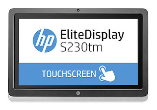 Монитор HP 23" S230tm Black FullHD LED 7ms 16:9 10M:1 220cd 178гр 178гр 6.5кг /touch monitor