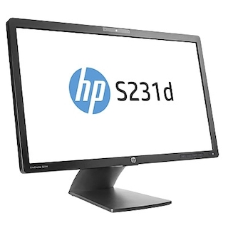 Монитор HP 23" S231d Black FullHD LED 7ms 16:9 5M:1 250cd 178гр 178гр 6.12кг /touch monitor