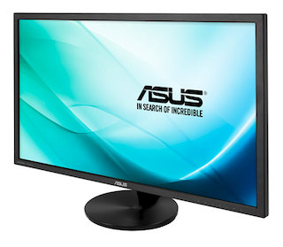Монитор Asus 28" VN289H Black VA LED 5ms 16:9 DVI 2xHDMI M/M 80M:1 300cd 178гр 178гр MHL