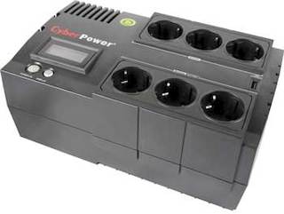 Источник бесперебойного питания CyberPower BR650ELCD black (line-interactive) 650VA/390W
