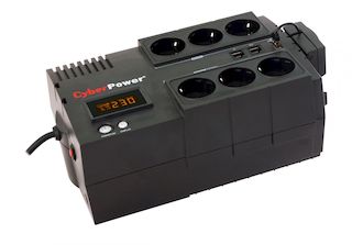 Источник бесперебойного питания CyberPower BR850ELCD black (line-interactive) 850VA/510W