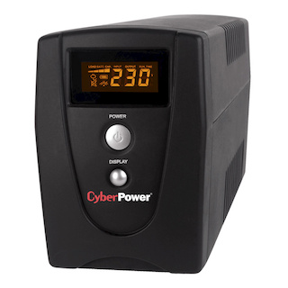 Источник бесперебойного питания CyberPower VALUE600ELCD black 600VA/360W