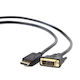 Кабель DisplayPort-DVI Gembird CC-DPM-DVIM-6, 1.8м, 20M/19M, черный, экран, пакет