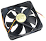 Вентилятор Gembird FANCASE3, 120x120x25, втулка, 3 pin, провод 30 см