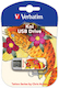 Флеш Диск Verbatim 16Gb Store n Go Mini Tattoo Koi 49886 USB2.0 белый
