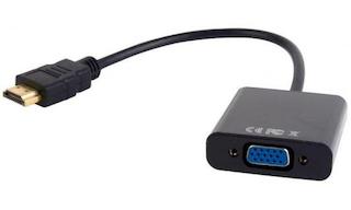 Переходник HDMI-VGA Cablexpert A-HDMI-VGA-03, 19M/15F, длина 15см, Jack3.5 аудиовыход