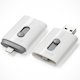 Флеш Диск USB 2.0 16Gb PQI Gmobi iStick WHITE Lightning