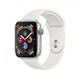 Смарт-Часы Apple Watch Series 4 GPS 44mm Silver Aluminum Case with White Sport Band (MU6A2)