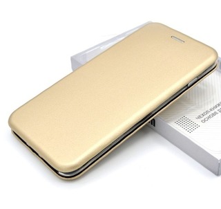 Чехол для Samsung Galaxy A40 Book gold Innovation (книжка)