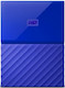 Жесткий диск WD Original USB 3.0 2Tb WDBLHR0020BBL-EEUE My Passport 2.5" синий