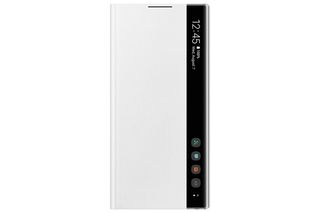 Чехол для Samsung Galaxy Note 10 Clear View Cover белый (EF-ZN970CWEGRU) (книжка)