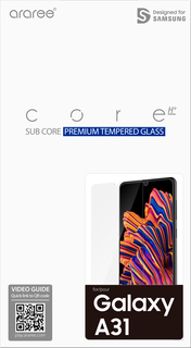 Защитное стекло для Samsung Galaxy A31 Full Glue  Araree