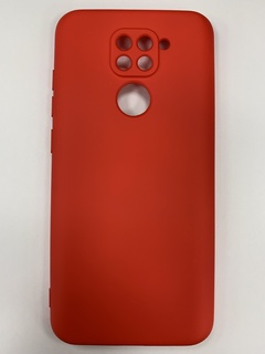 Чехол для Xiaomi Redmi Note 9 силиконовый Red Full Cover (накладка)